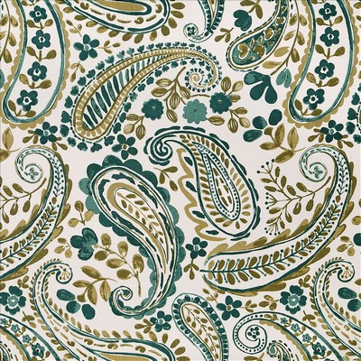 Kasmir PAISLEY MEADOW   TEAL            